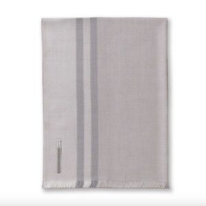 Alicia Adams Alpaca Silk Maui Wrap - striped light taupe